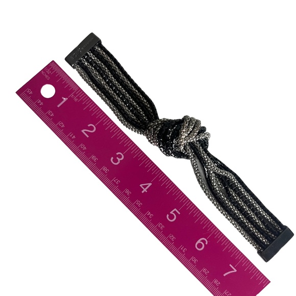 BCBGeneration Multicolor Chains Necklace & Bracelet Set - Picture 12 of 16